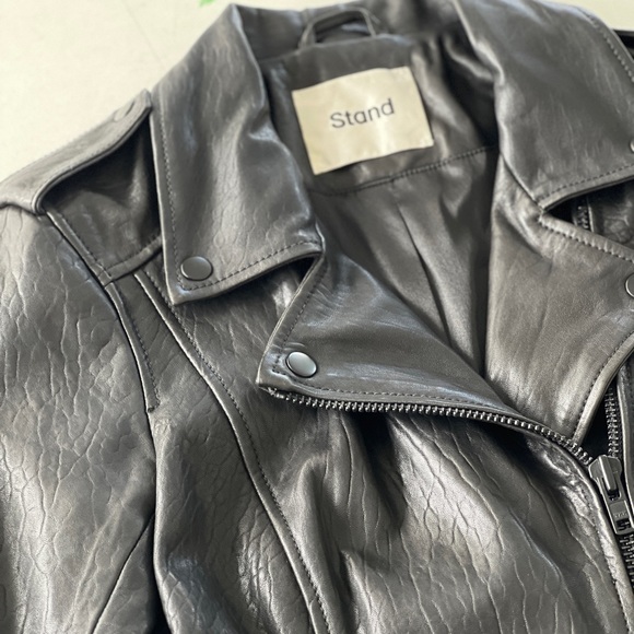 Like new 🏍️ STAND Studio biker jacket - Picture 6 of 8